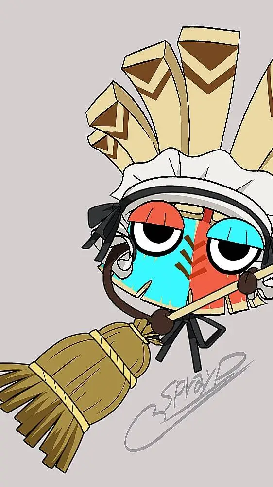 ai character: {~Krazy kalimba~} background