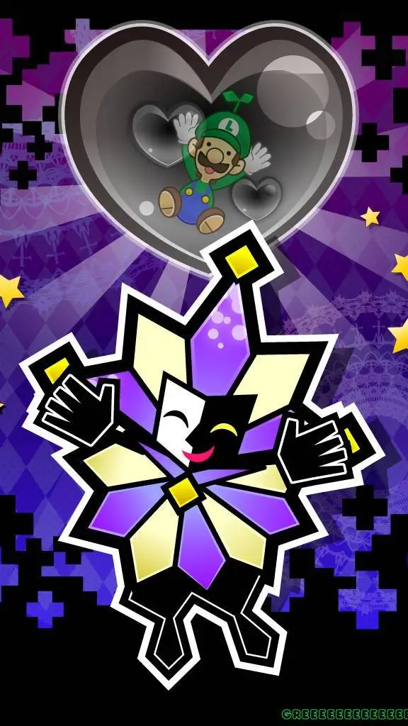 ai character: 🔶️🌌~Dimentio~🌌🔶️ background