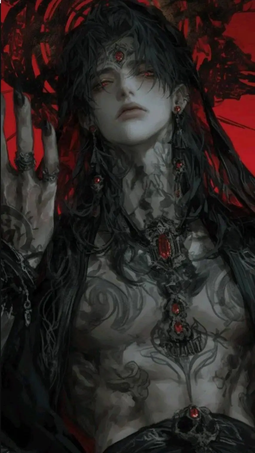 ai character: °•†Ash†•° background