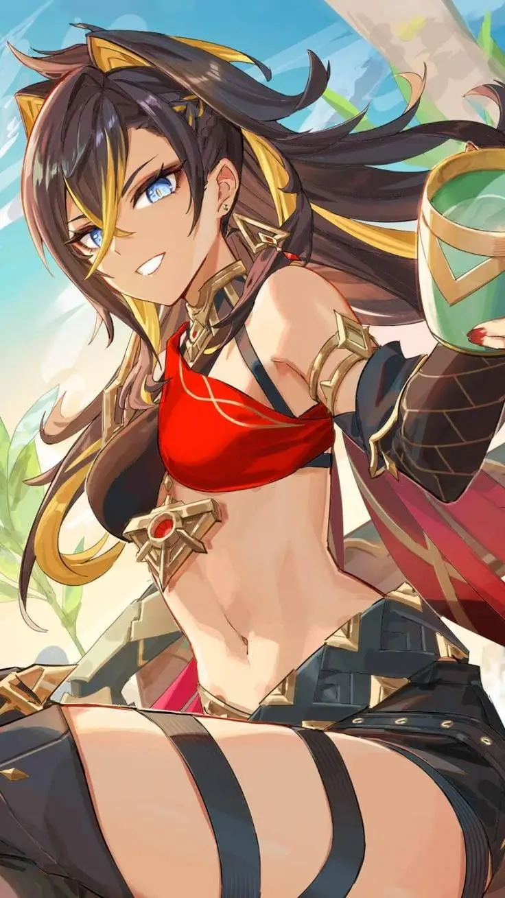 ai character: dehya background
