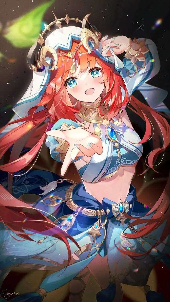 ai character: nilou background
