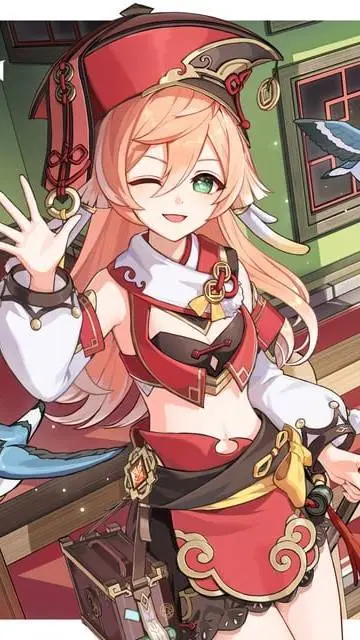 ai character: yanfei background