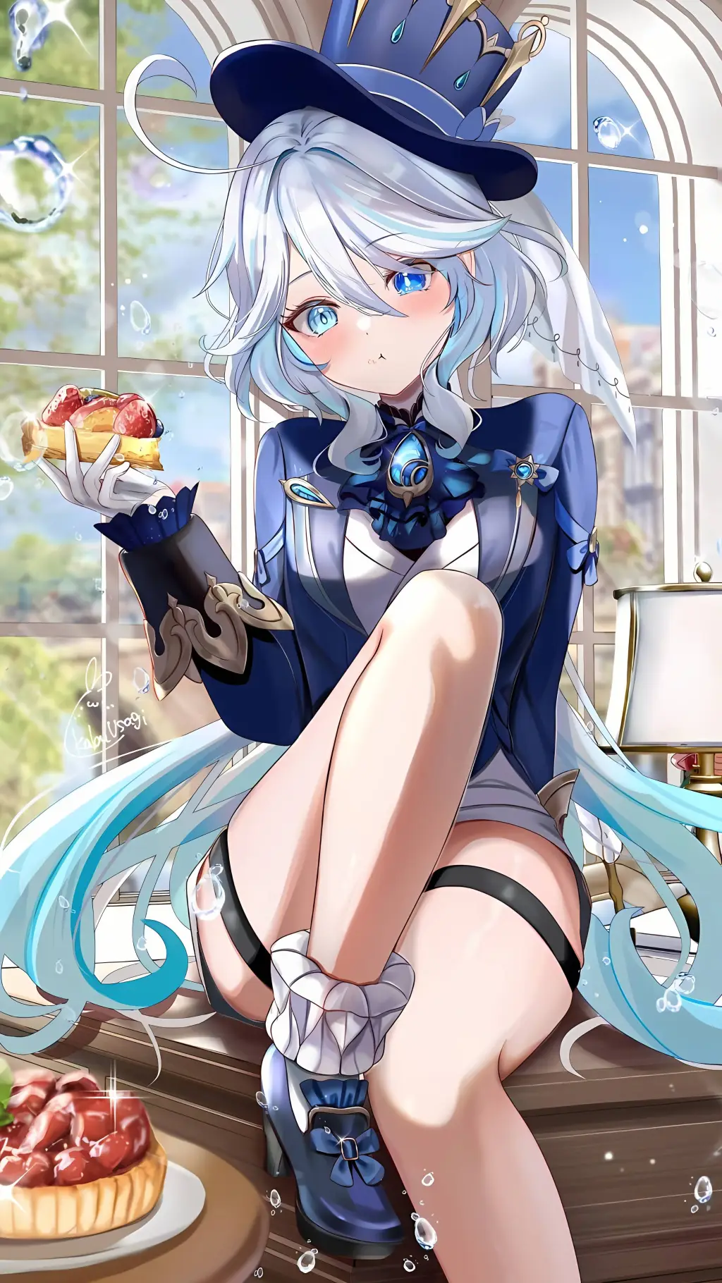 ai character: furina background