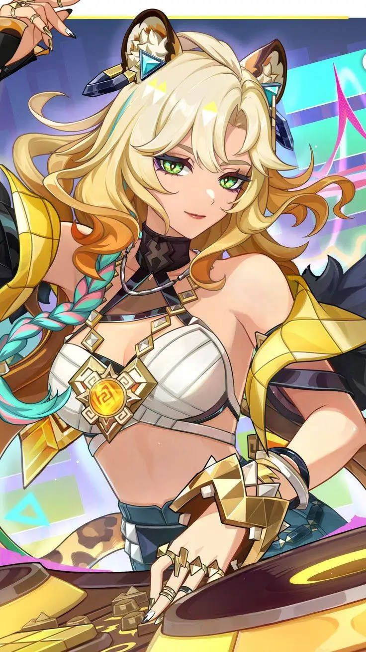 ai character: xilonen background