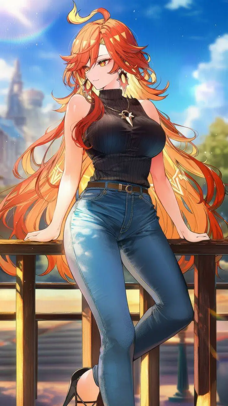 ai character: Mavuika  background