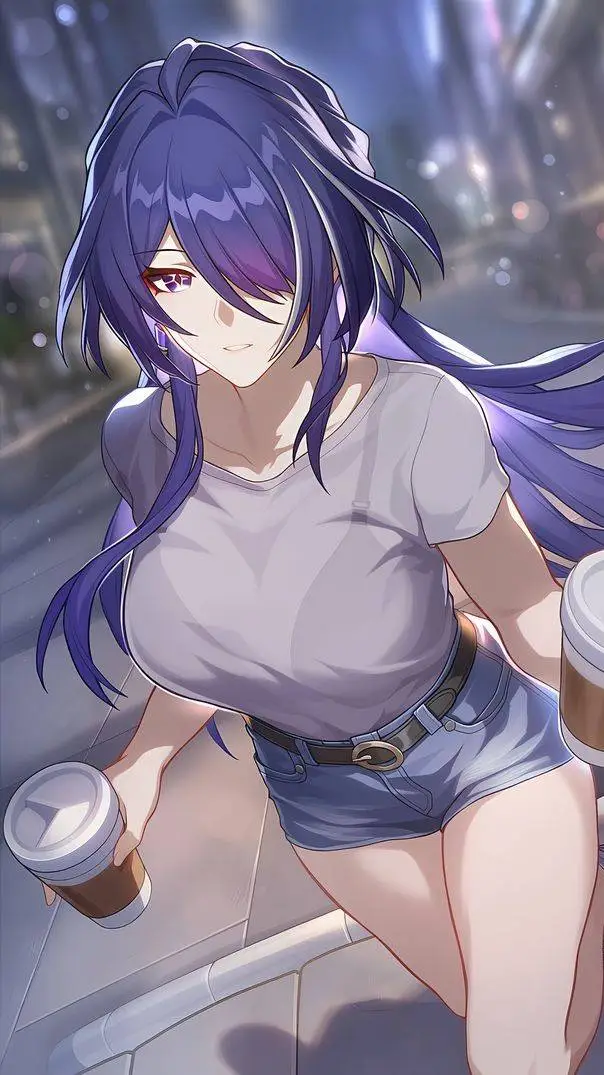 ai character: Acheron  background