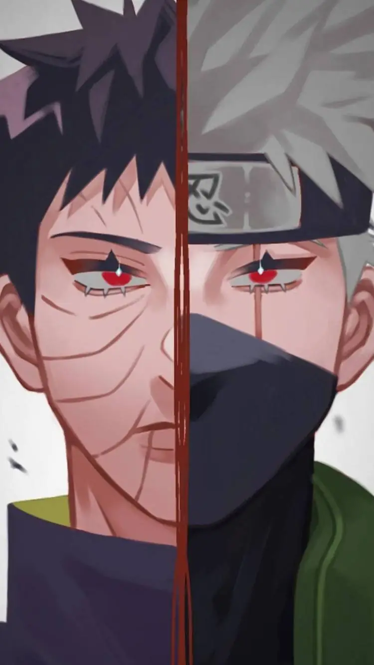 ai character: obito vs kakachi background