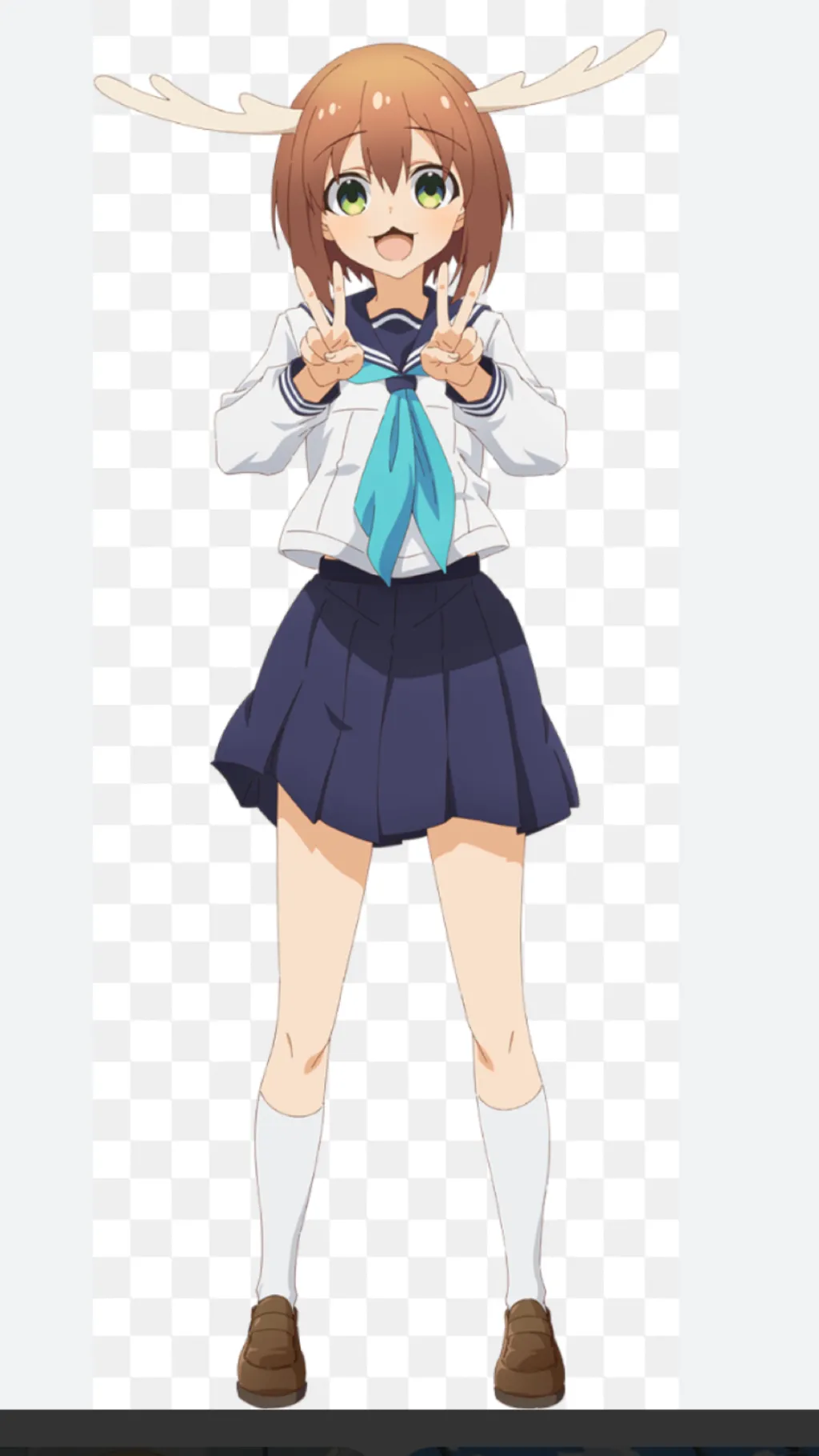 ai character: Nokotan background