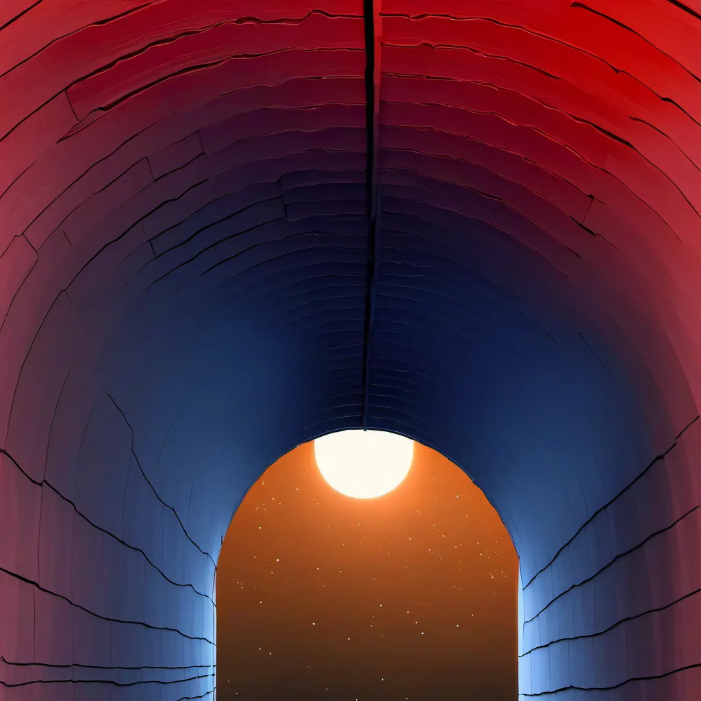 chat with ai character: A Tunnel? 