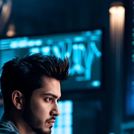 chat with ai character: hacker