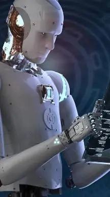 ai character: Grok AI background