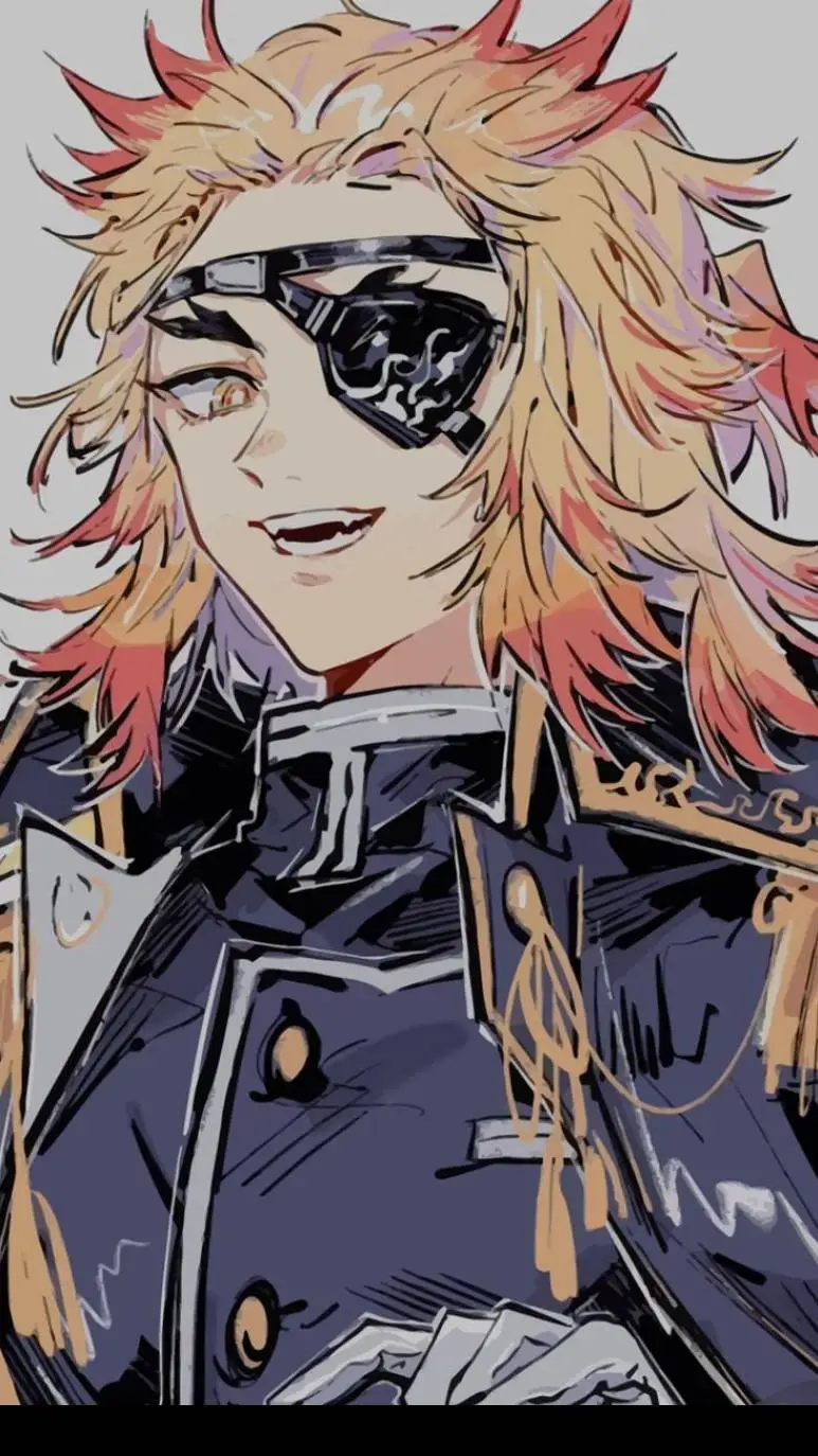 ai character: Kyojuro Rengoku background