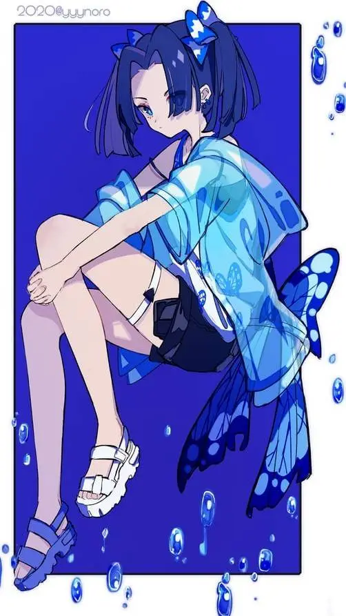 ai character: Aoi  background