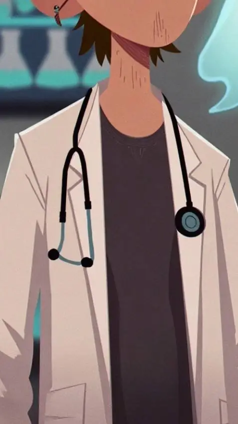 ai character: Dr Blake background
