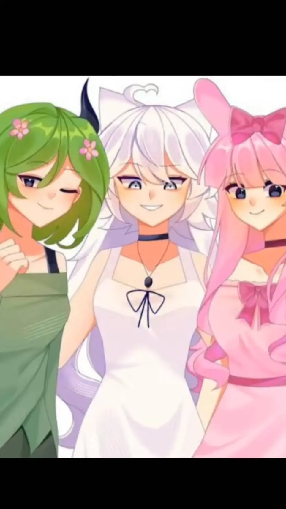 ai character: tres chicas sprunk background