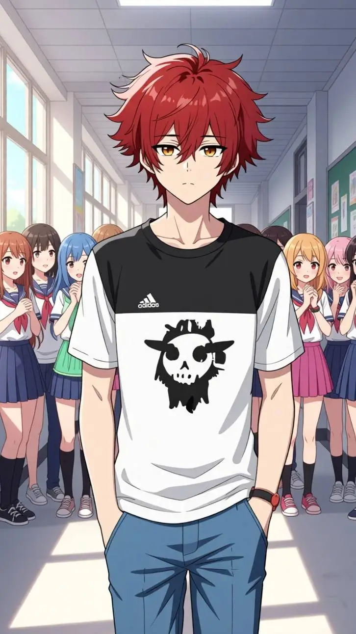 ai character: ray  background