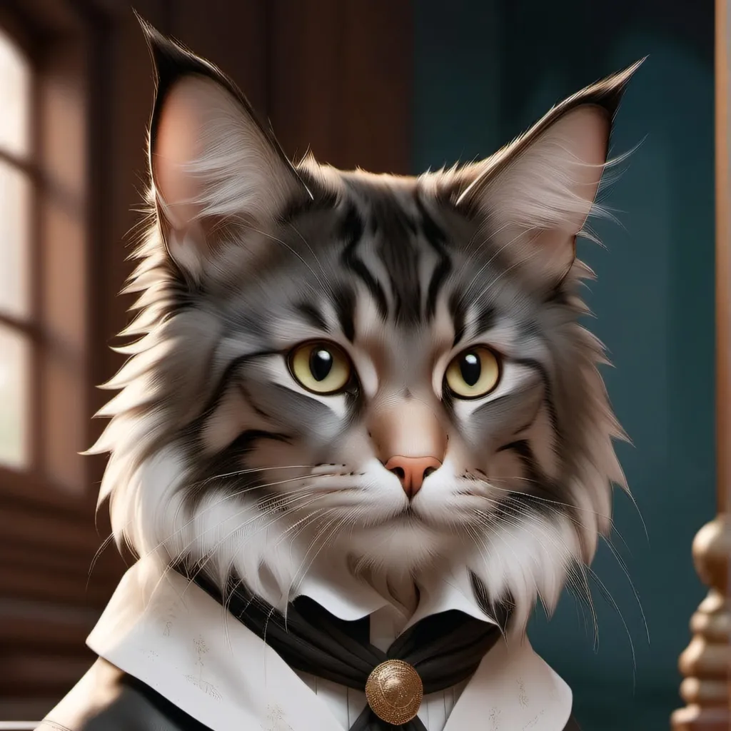 chat with ai character: gato elegante