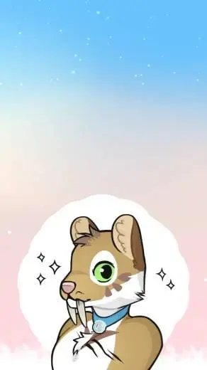 ai character: scrat  background