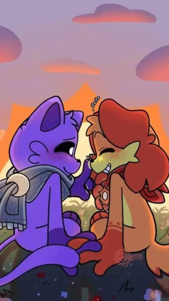 ai character: catnap x dogday  background