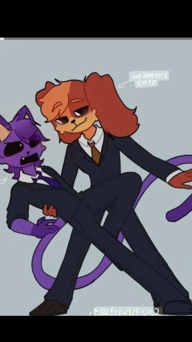 ai character: catnap x dogday  background