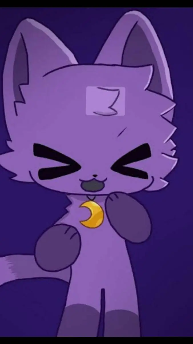 ai character: catnap mascota  background