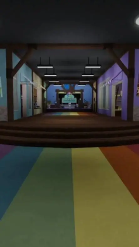 ai character: Dandys wolrd  background