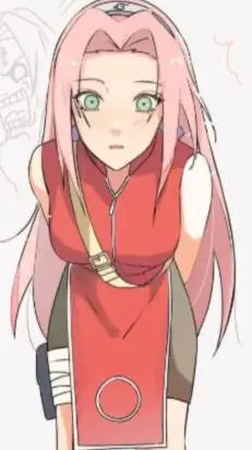ai character: Sakura Haruno background