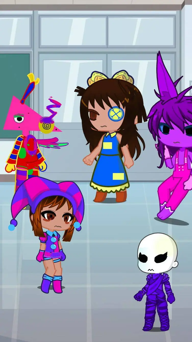 ai character: MY tadc AU background