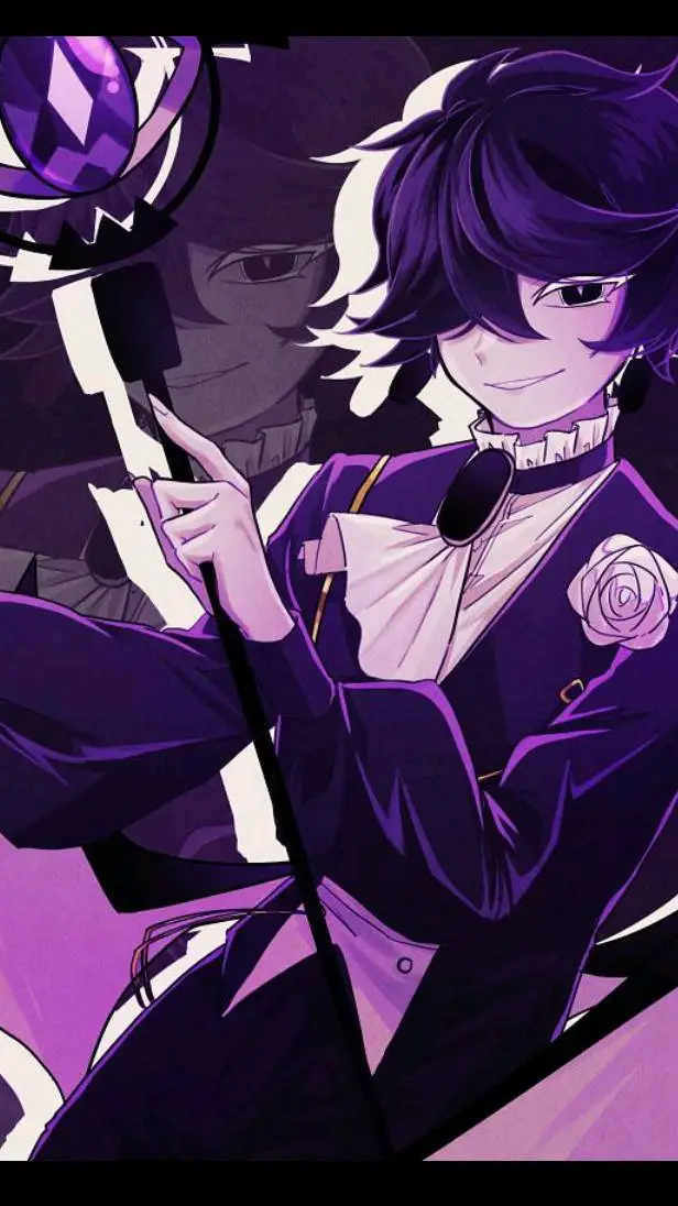 ai character: ★black Sapphire★ background