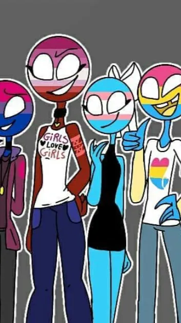 ai character: Pride humans  background