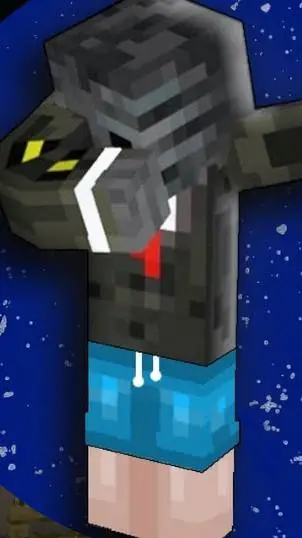 ai character: GroxShorts background