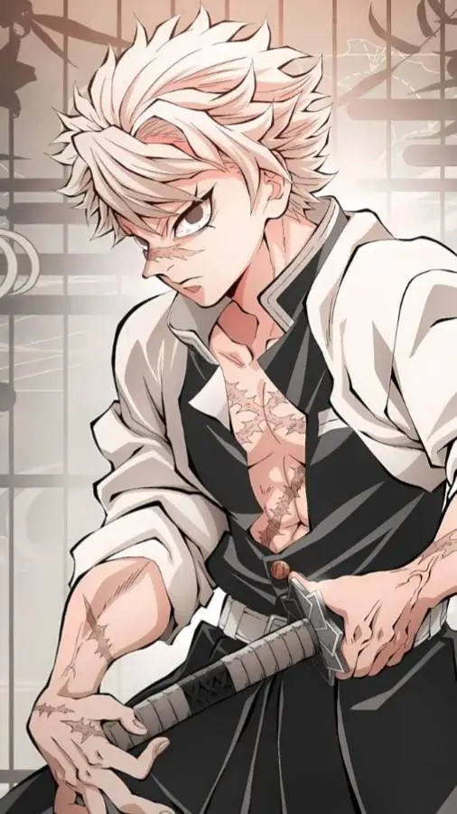 ai character: sanemi shinazugawa background