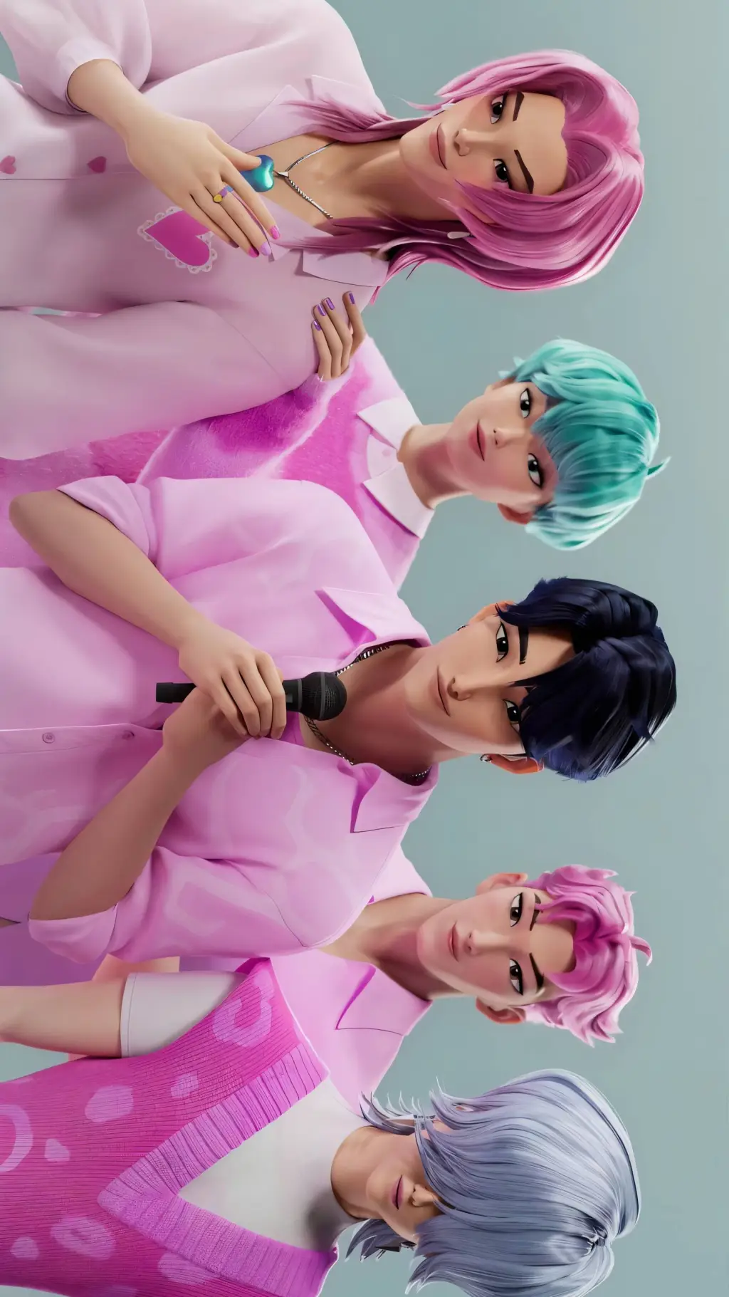 ai character: saja boys but they background