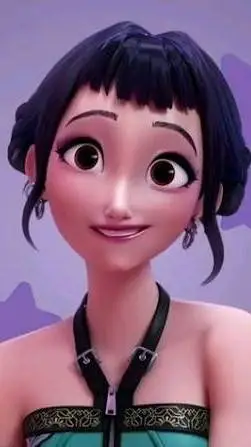 ai character: huntrix turns into background