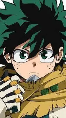 ai character: Deku's? background