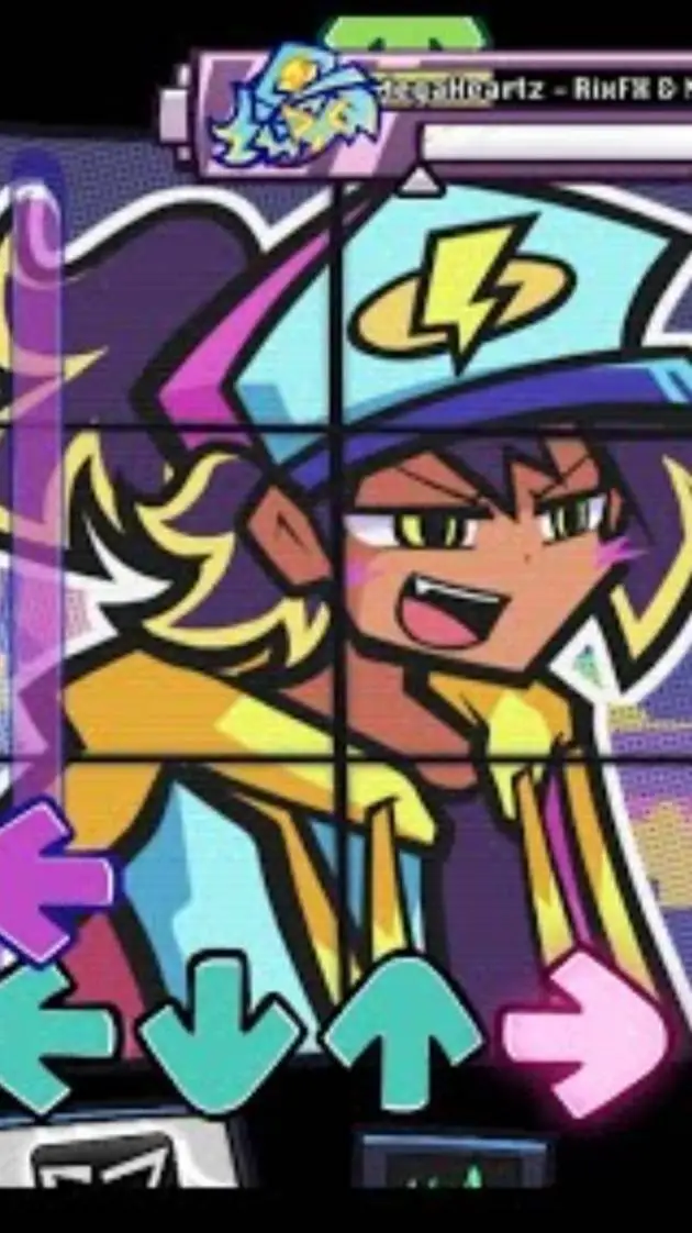 ai character: Rika *flavor rave* background