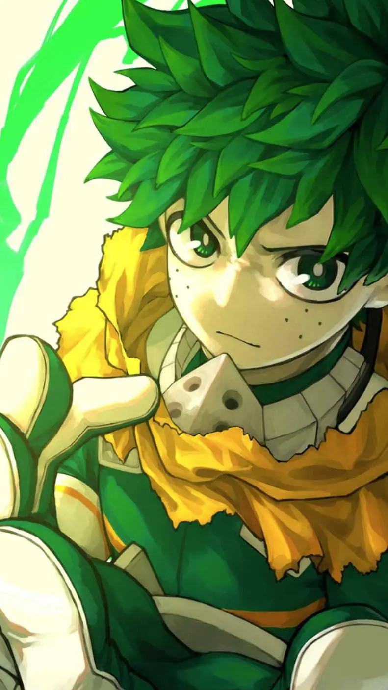 ai character: deku yourbest frie background