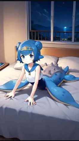 ai character: Lily  GF  background