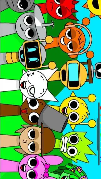 ai character: sprunki background