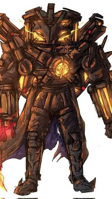 ai character: Watch Man of Doom💀 background