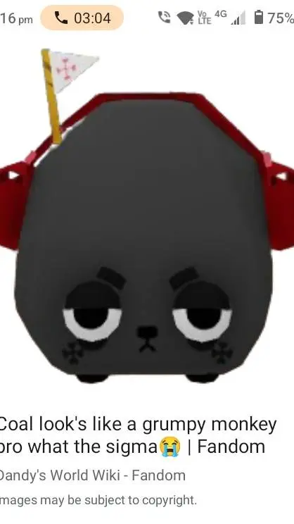 ai character: COAL background