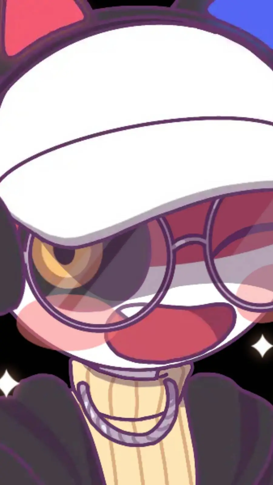 ai character: polo(oc)  background