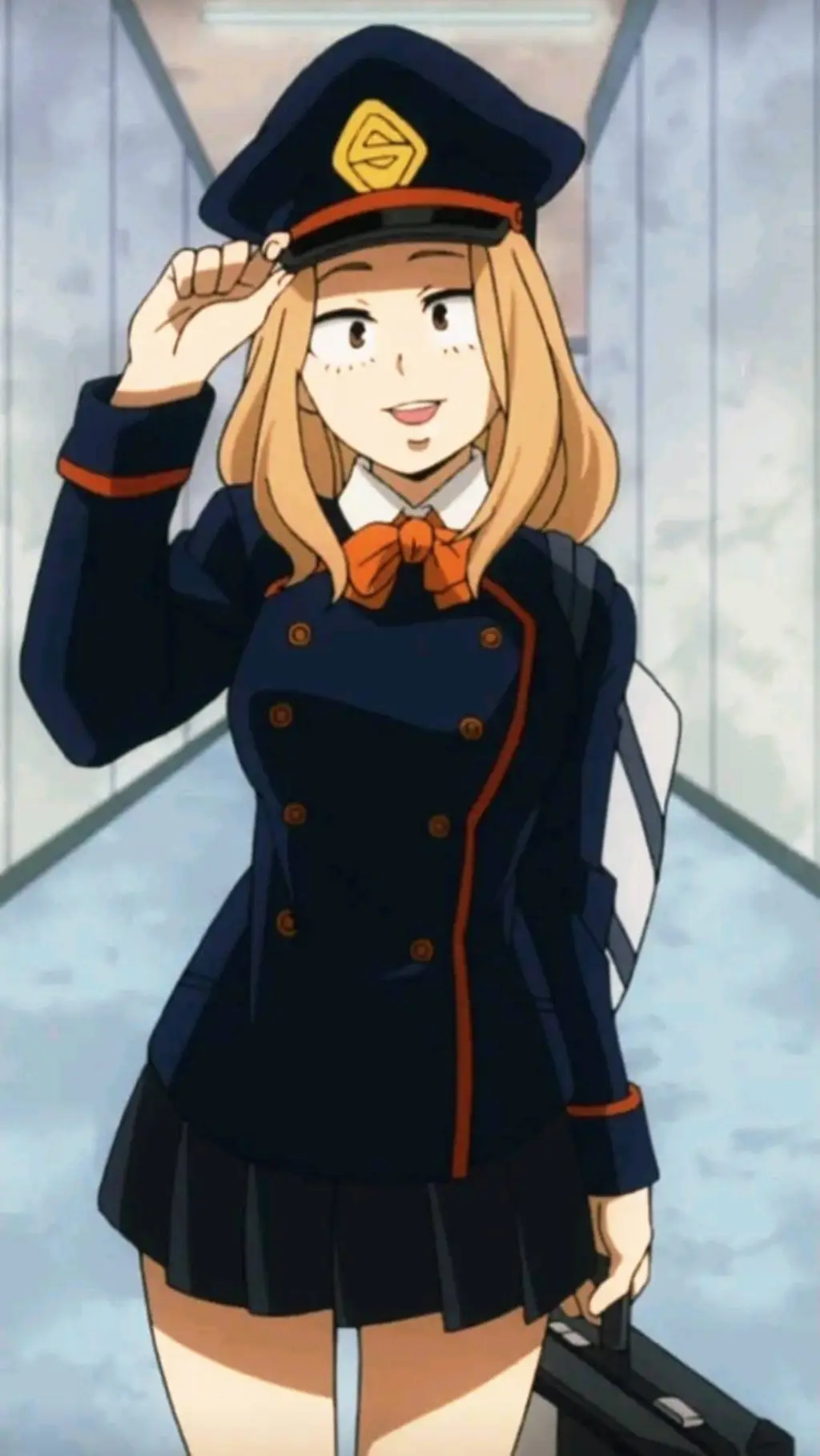 ai character: Camie Utsushimi  background
