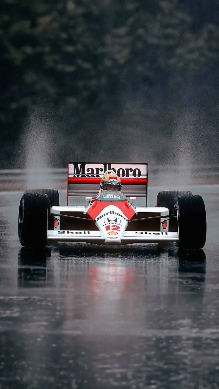 ai character: Ayrton Senna  background