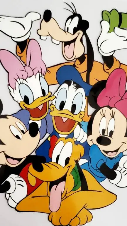 ai character: Mickey & Friends background