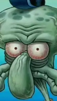 ai character: Squidward background