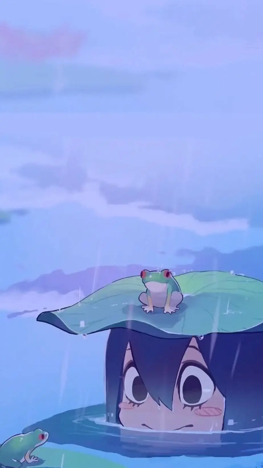 ai character: Tsuyu background