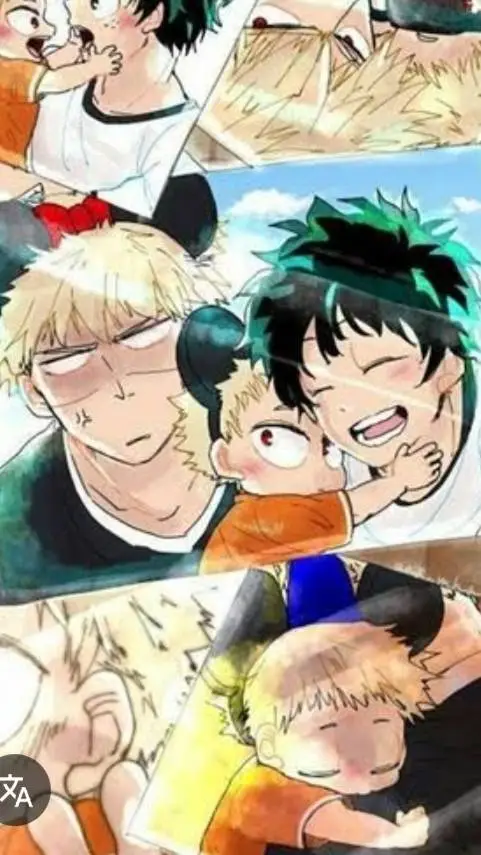 ai character: ❤️>Bakudeku<❤️ background