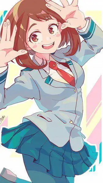 ai character: Ochako Uraraka background