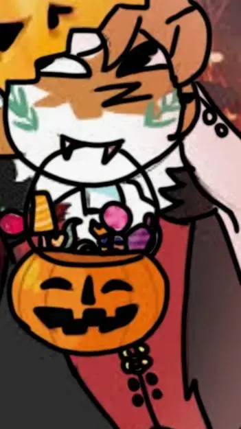 ai character: CH holloween background